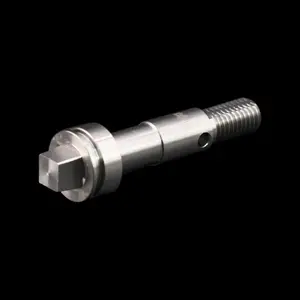 Piezas CNC de torneado de metal de aluminio de latón personalizado OEM